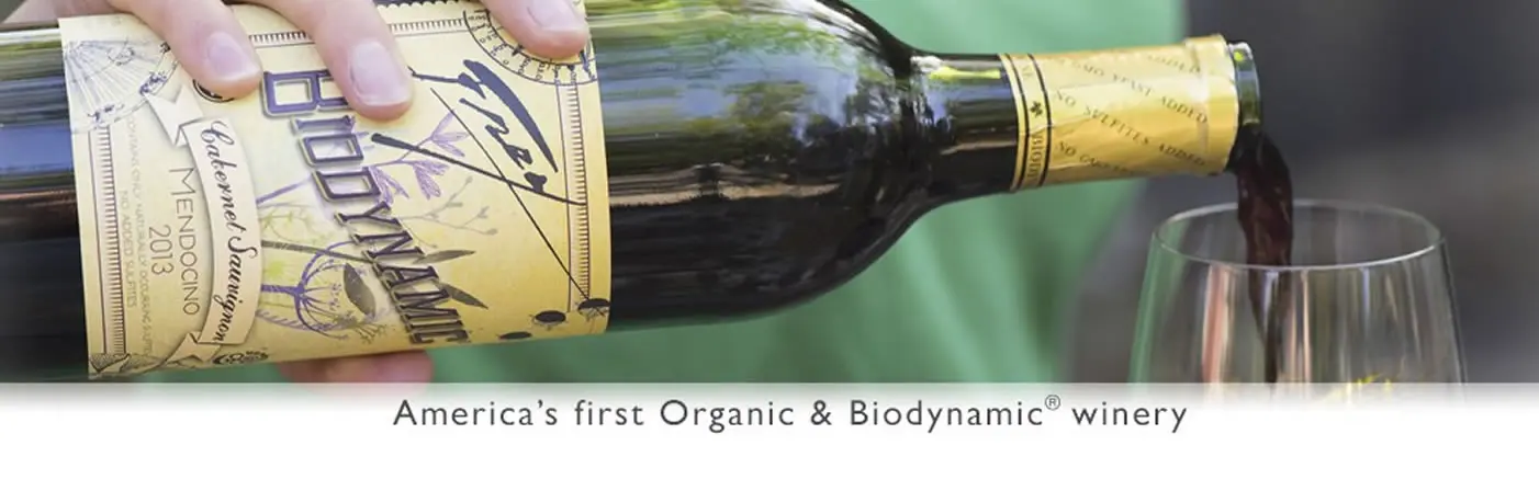 biodynamic wine bottle