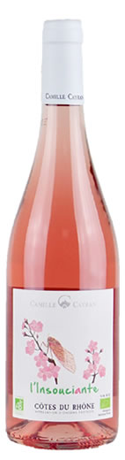Cave de Cairanne L'Insouciante Organic Rose Cotes du Rhone