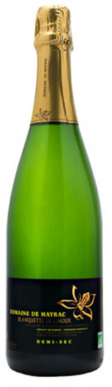 Domaine Mayrac Organic Blanquette de Limoux Demi Sec