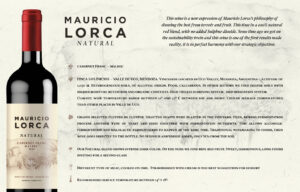 Mauricio Lorca Natural Cabernet Franc Malbec NAS - Image 2