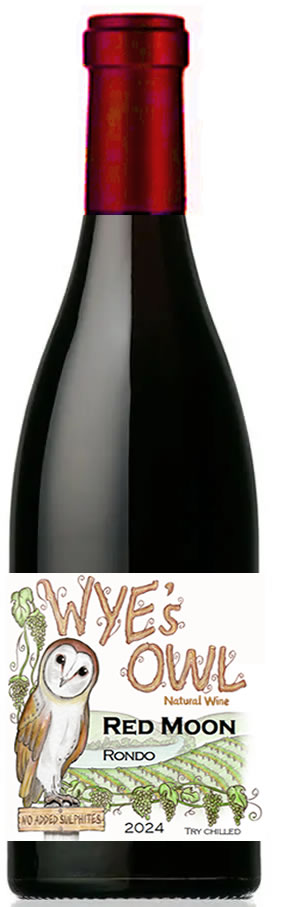 wyes owl red moon no added sulphite rondo pinot noir blend